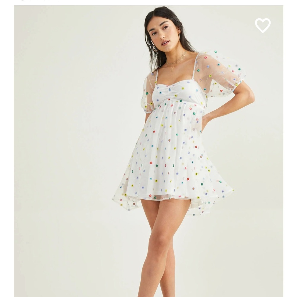 NEW Altar’d State floral puff dress!